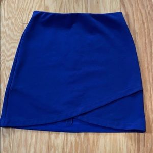 Loft royal blue skirt